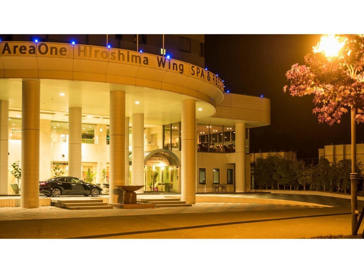 Hotel Areaone Hiroshima Wing - Vacation Stay 62250V Higashihiroshima Bagian luar foto