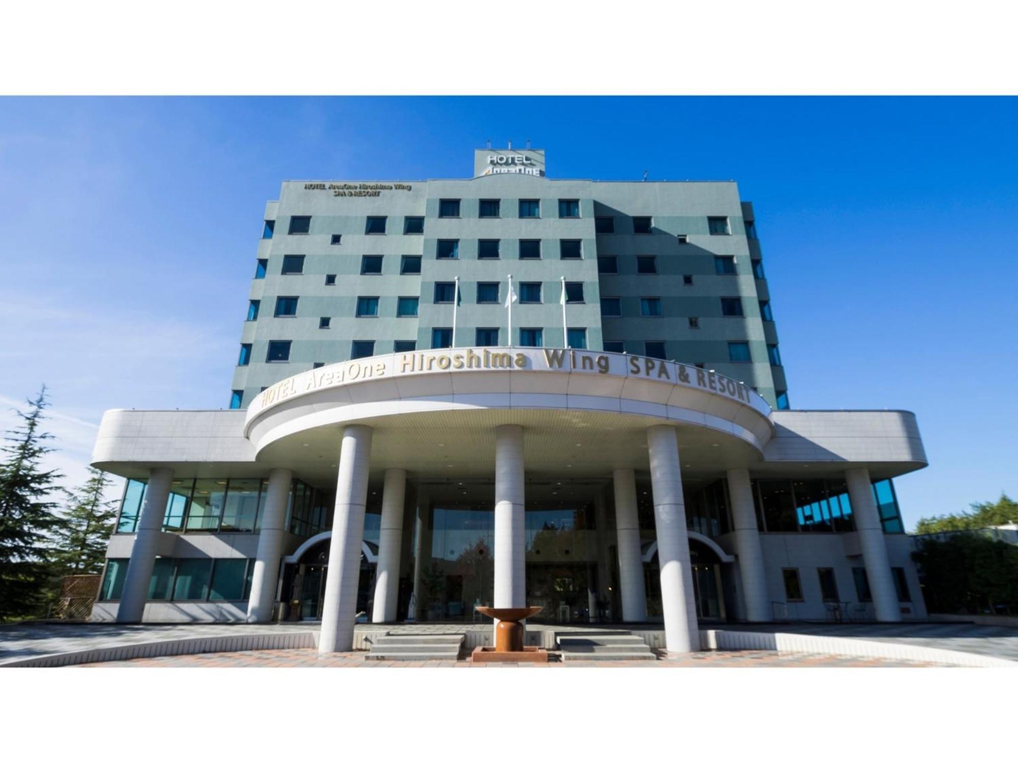 Hotel Areaone Hiroshima Wing - Vacation Stay 62250V Higashihiroshima Bagian luar foto