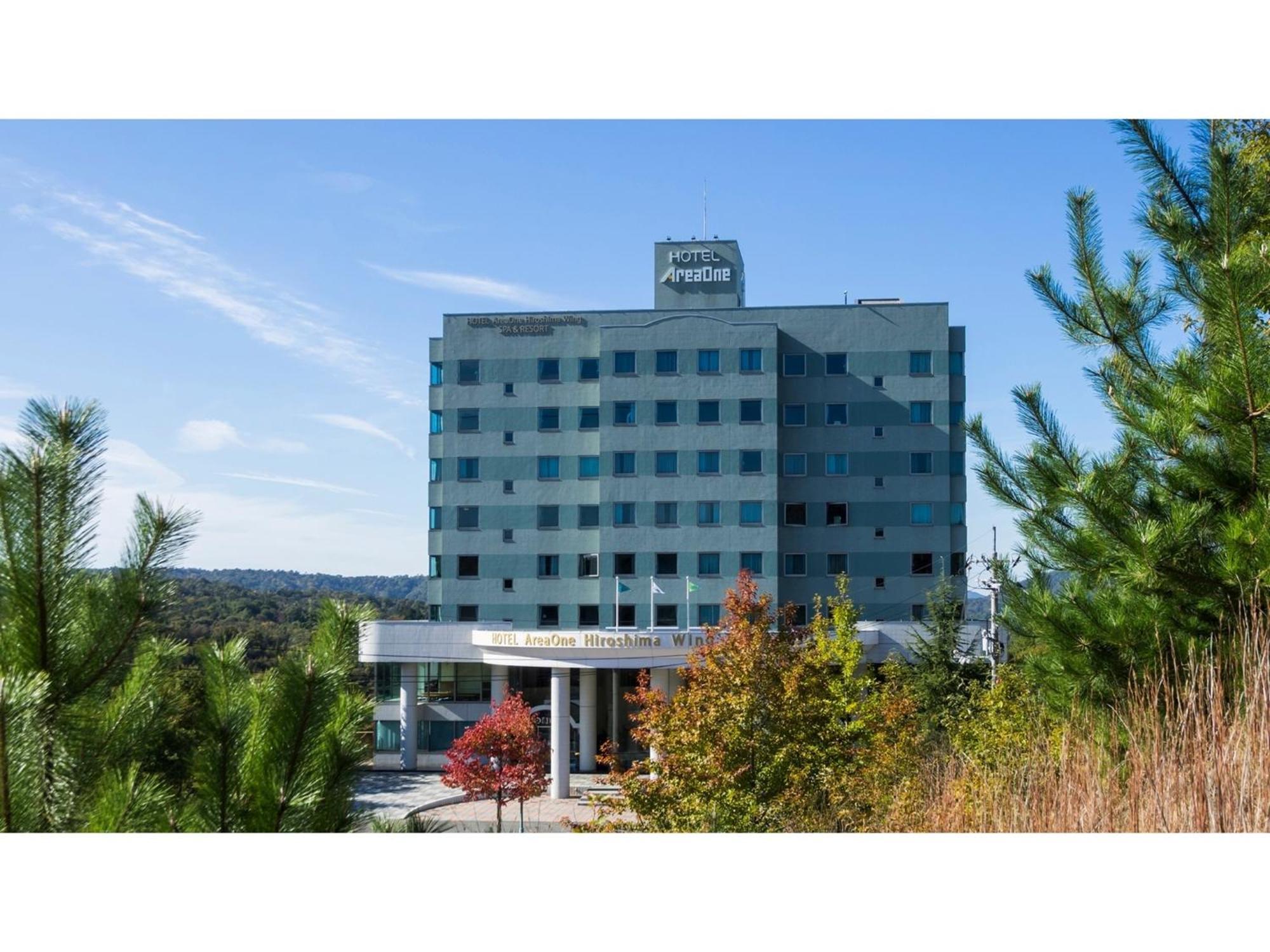Hotel Areaone Hiroshima Wing - Vacation Stay 62250V Higashihiroshima Bagian luar foto